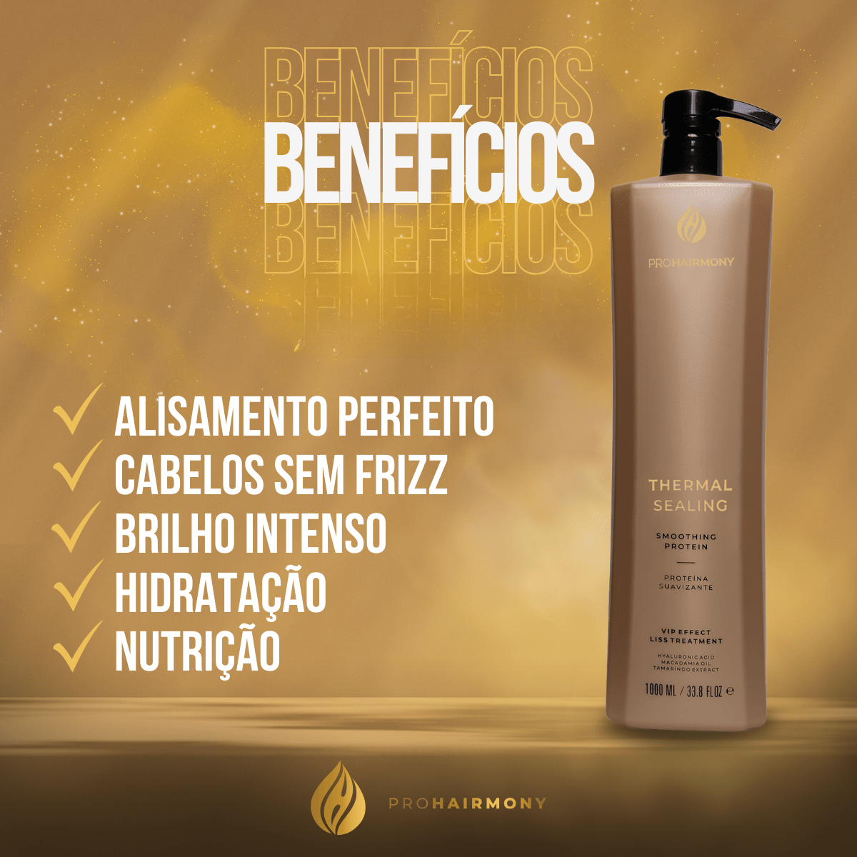 Kit Alinhamento Thermal Sealing 120ml - Pro Hairmony