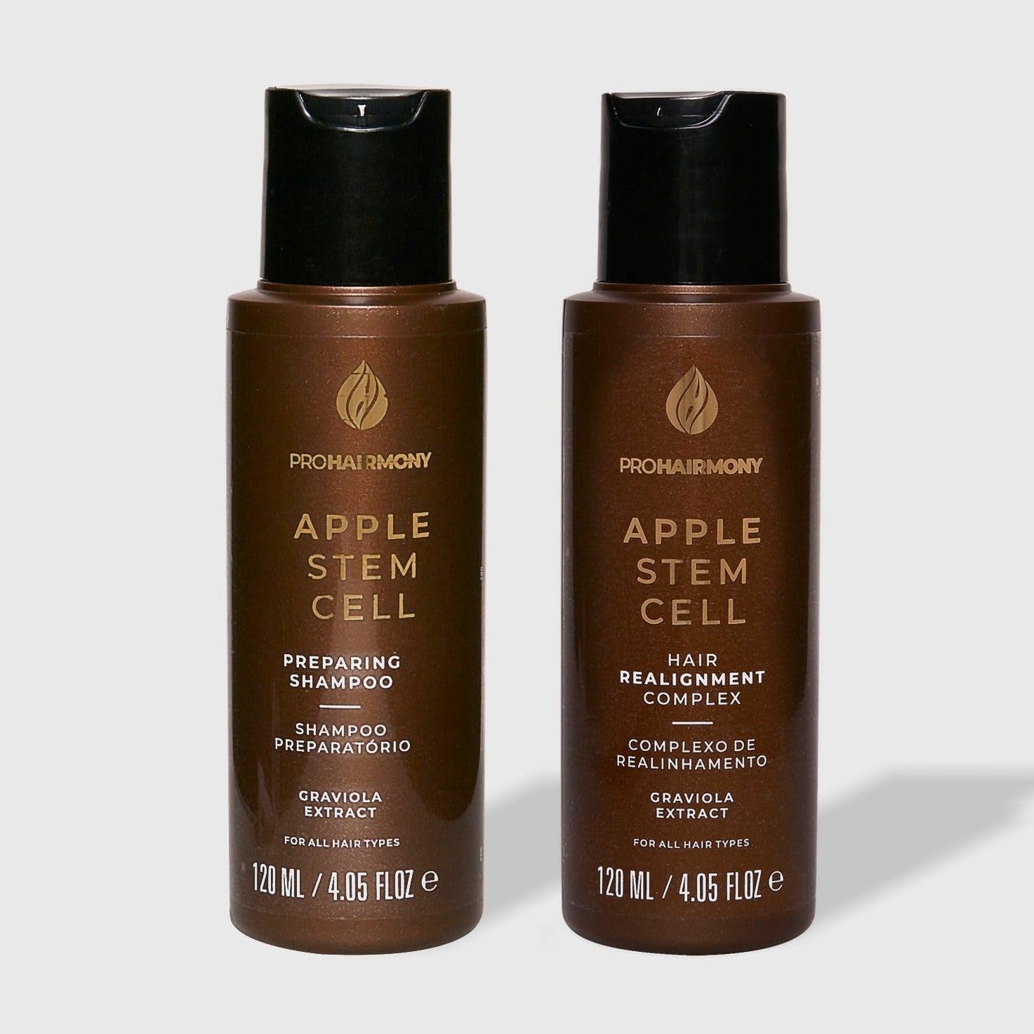 Kit Complexo de Realinhamento Matizado Apple Stem Cell 120ml - Pro Hairmony