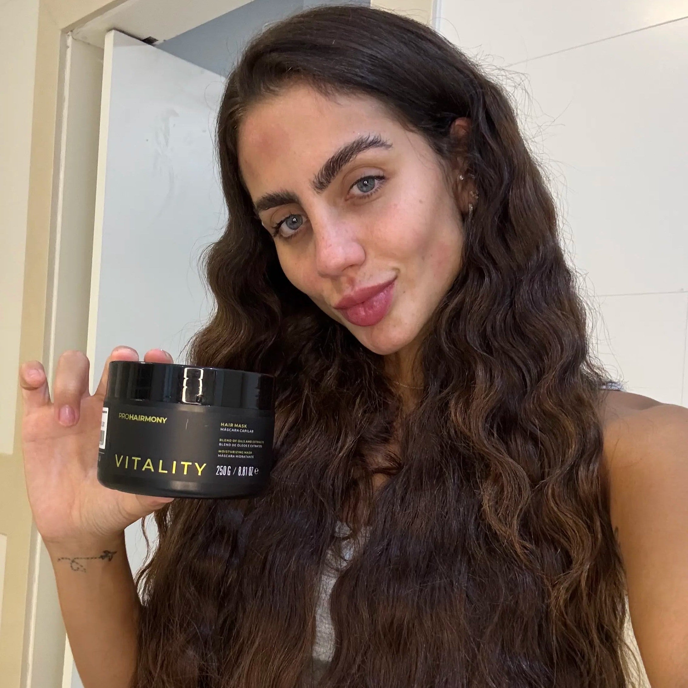 Máscara de Hidratação e Recuperação Vitality 250g - Pro Hairmony