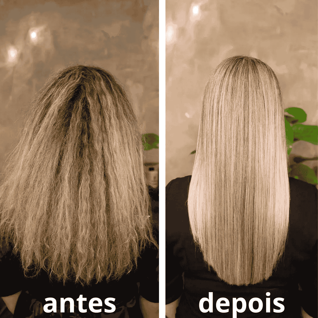 Kit Alisamento Matizado Apple Stem Cell 120mL + Máscara de Hidratação Vitality 250g | Sem Formol - Pro Hairmony