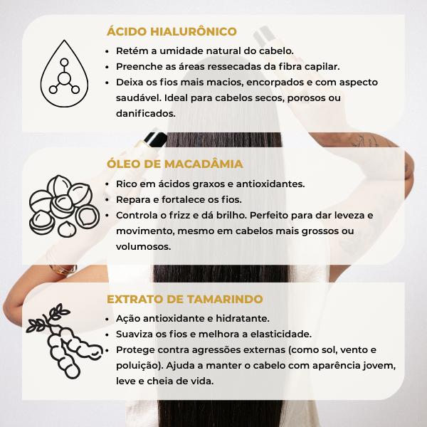 Kit Alisamento Thermal Sealing 120mL + Máscara de Hidratação Vitality 250g | Sem Formol - Pro Hairmony